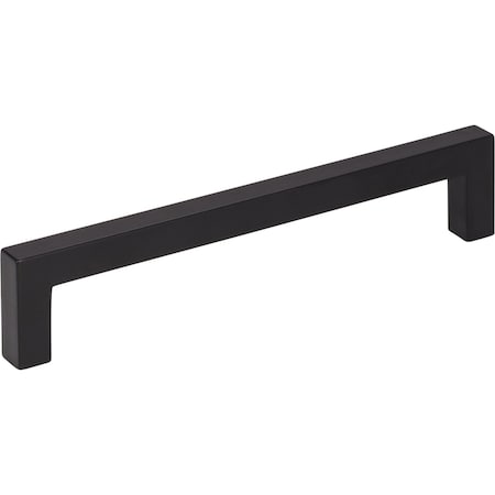 Elements 128 mm Center-to-Center Matte Black Square Stanton Cabinet Bar Pull 625-128MB